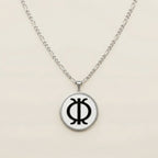 Wawa Aba Adinkra Symbol Statement Necklace (Gold)