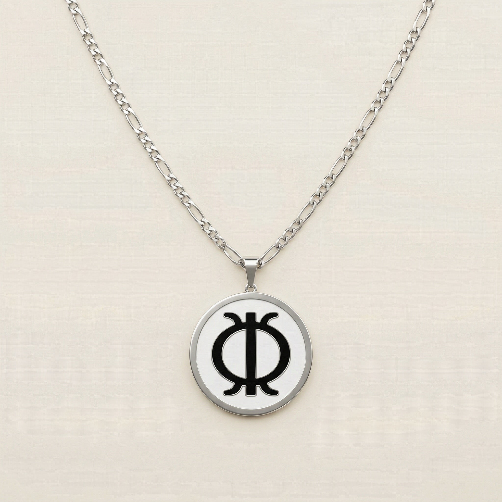 Wawa Aba Adinkra Symbol Statement Necklace (Gold)