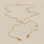 Sedee Cowie Shells "Wealth" Wrap around Necklace (Gold)